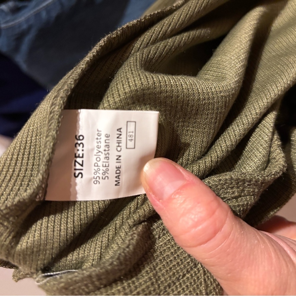 Amazon Olive Men's Athletic Shorts - Picture 6 of 8